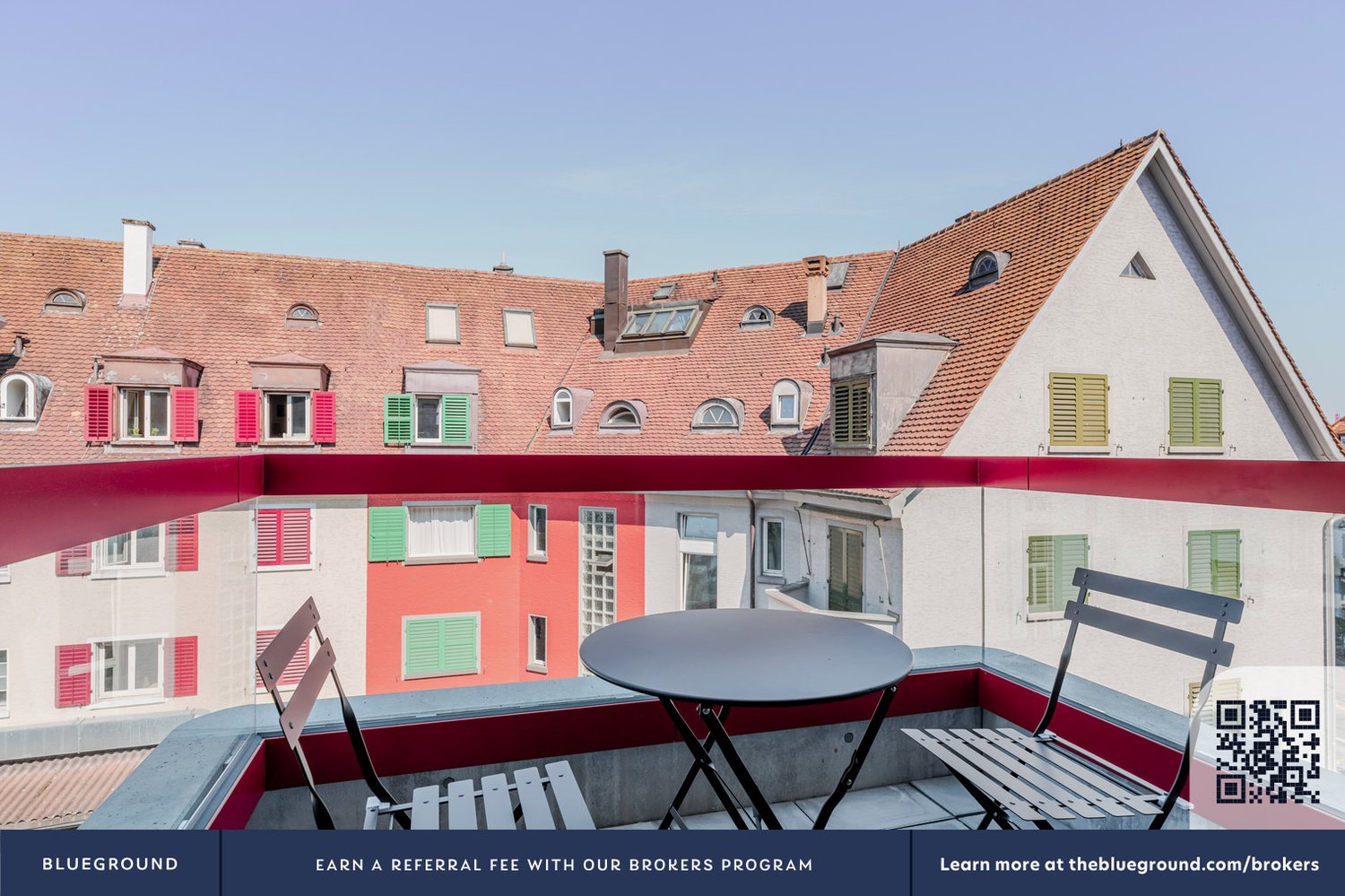 2 ½ rooms furnished flat