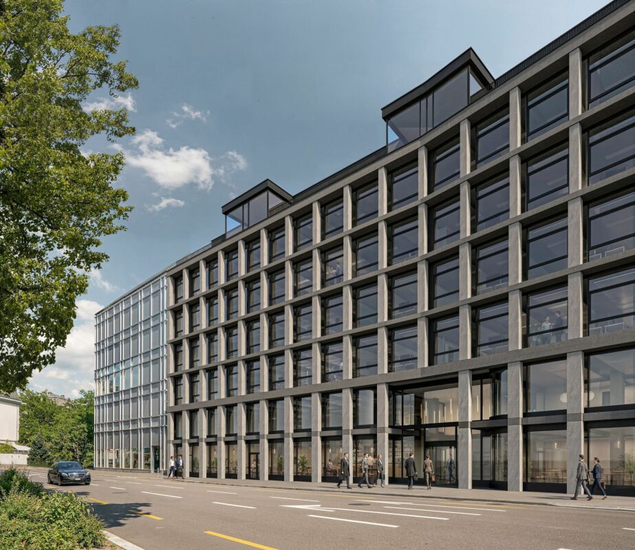 1300m² office