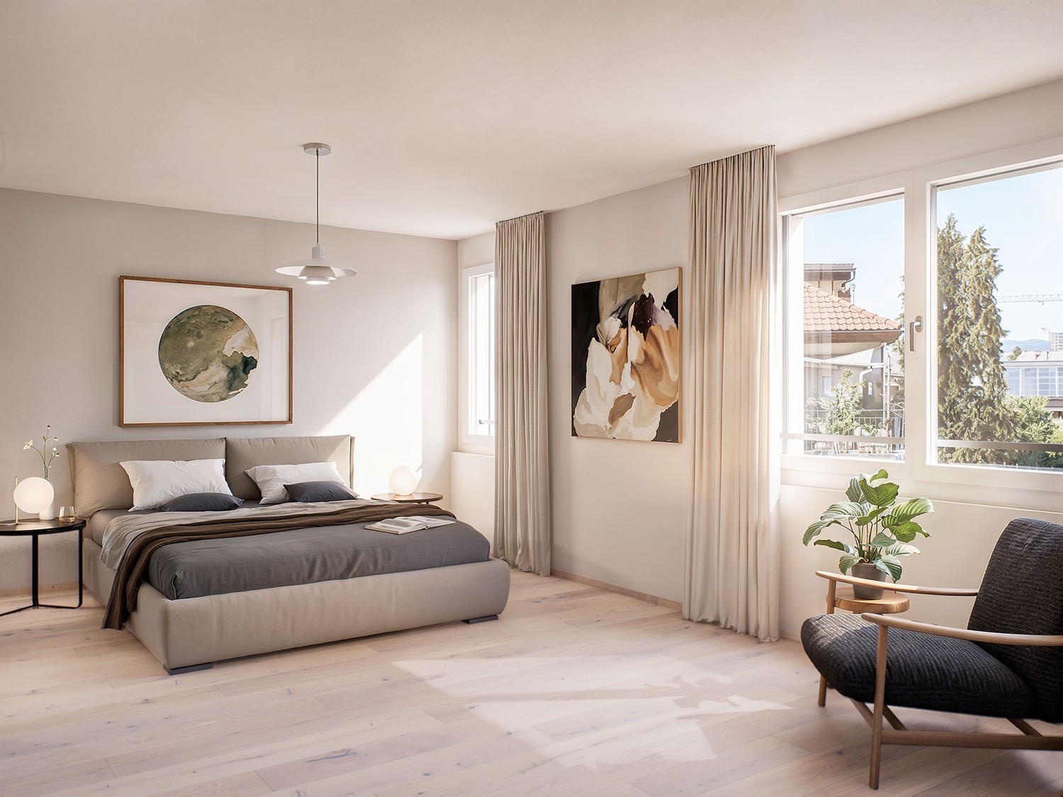 Appartamento mansardato di 3 ½ locali