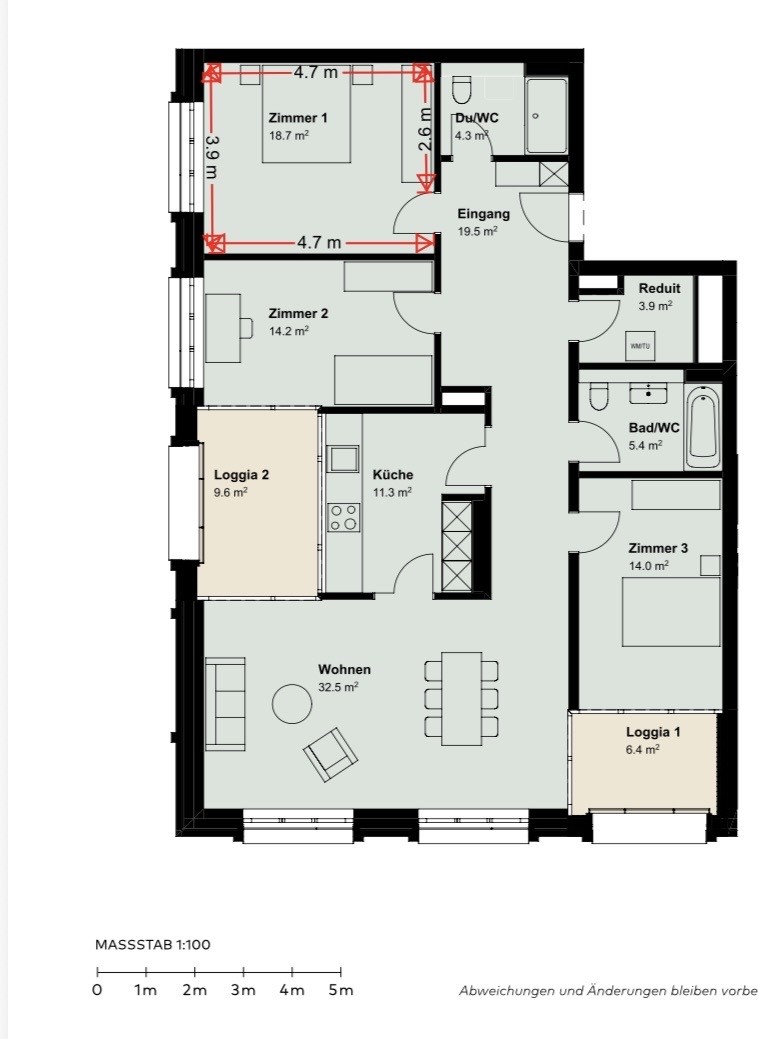 Room in a shared flat, photo 2 of 5