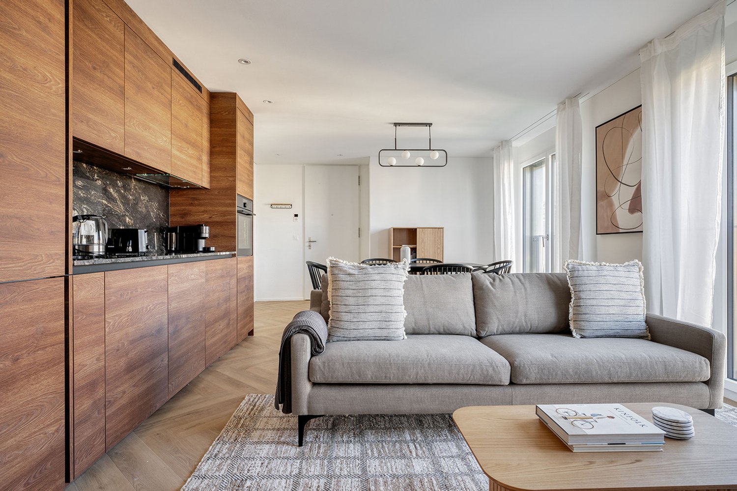 3 ½ pièces appartement meublé