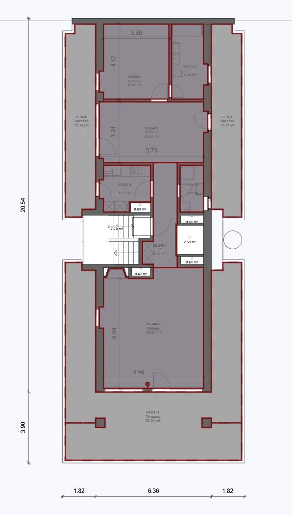 Appartamento di 3 ½ locali