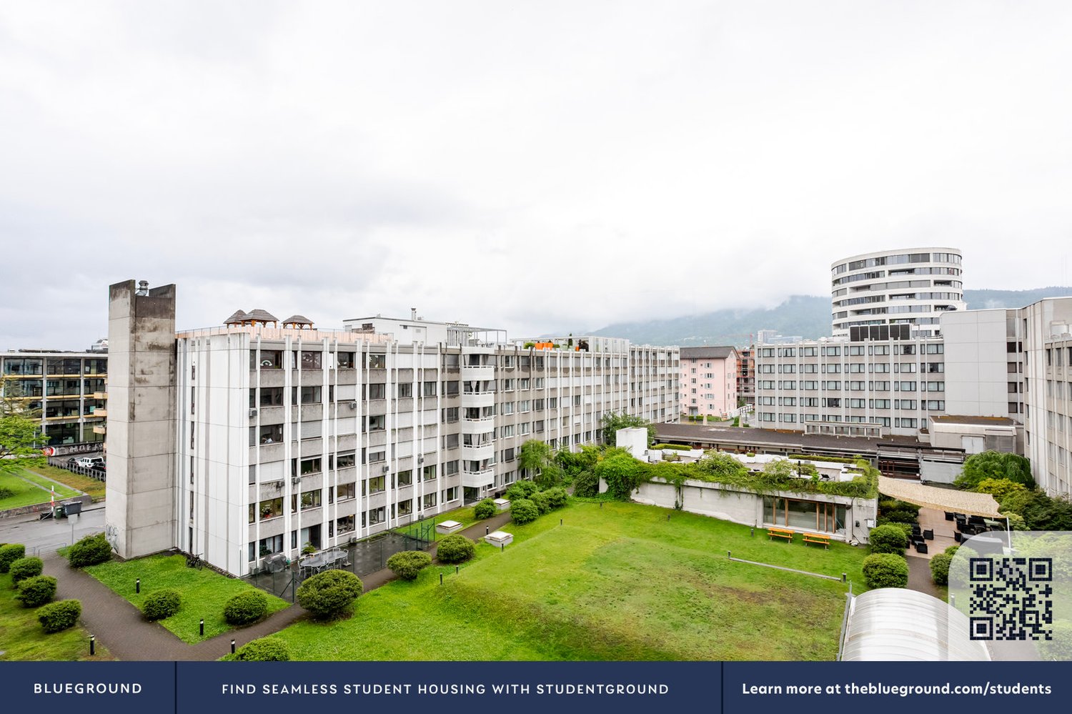 3 ½ rooms furnished flat
