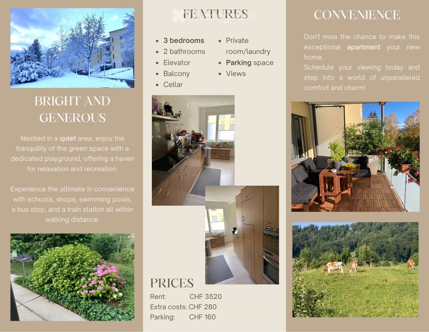 5 Zimmer Wohnung