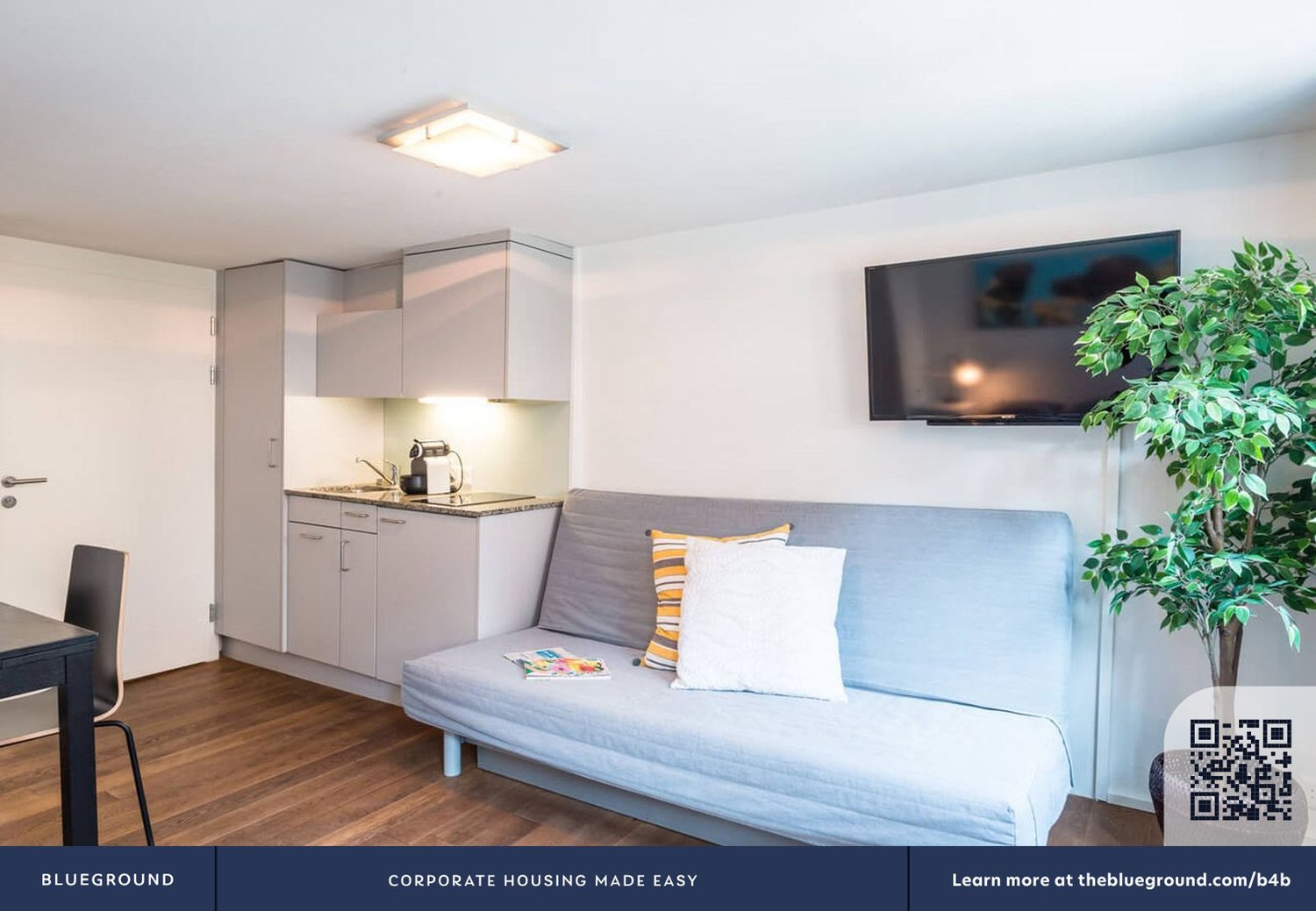 1 room furnished flat