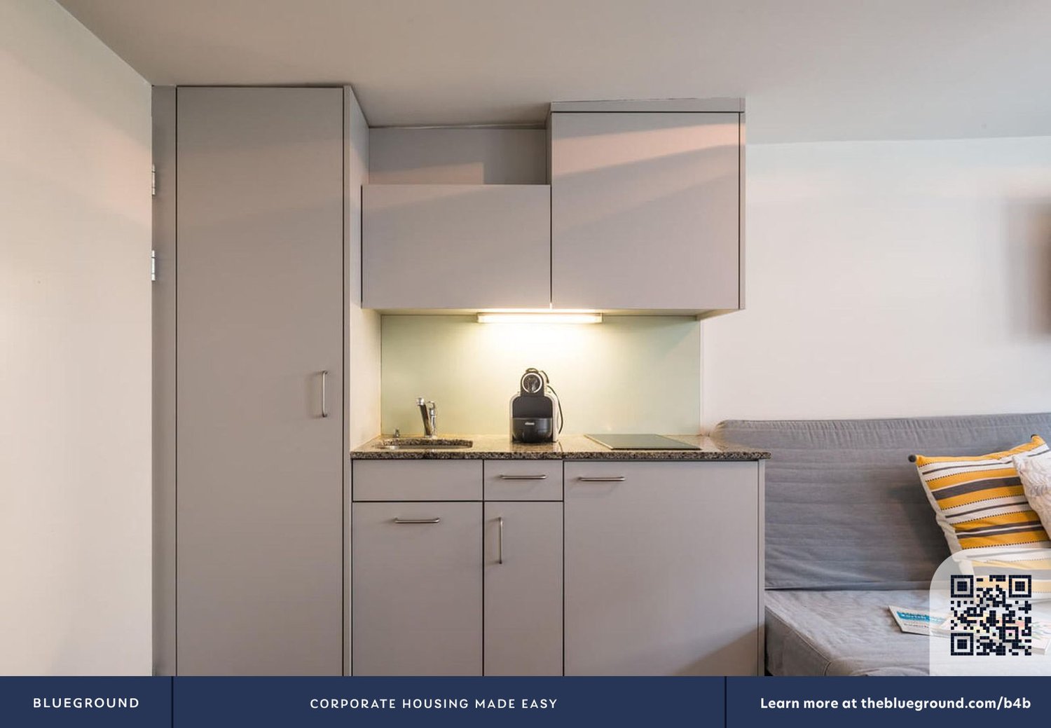 1 room furnished flat