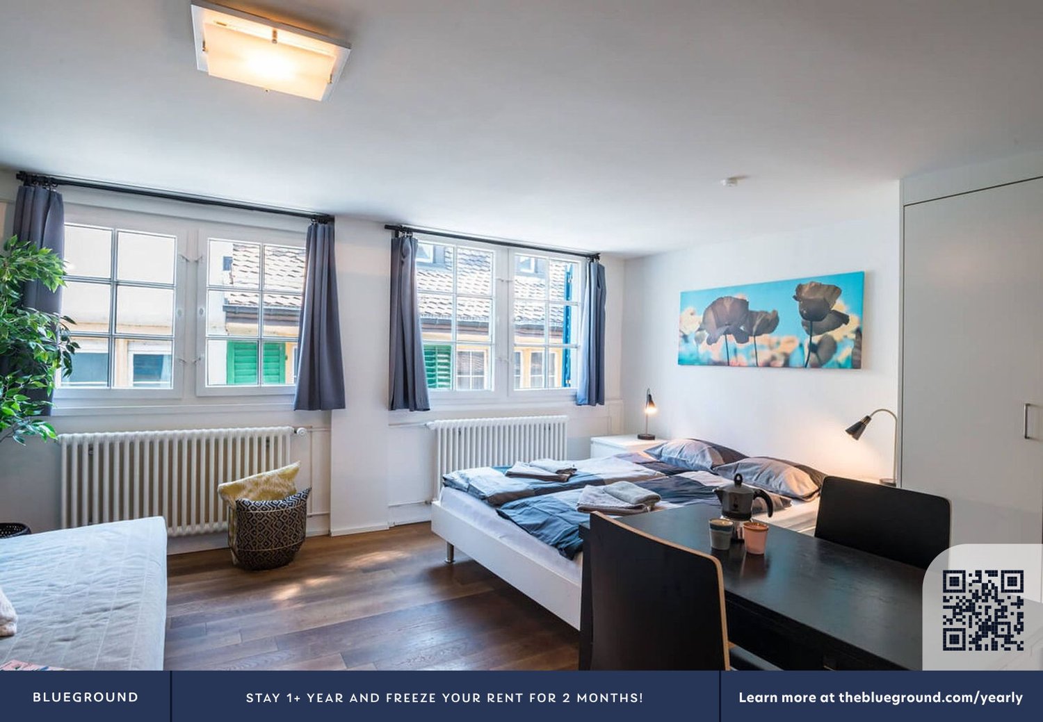 1 room furnished flat
