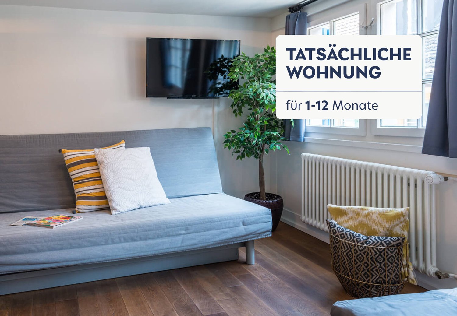 1 room furnished flat