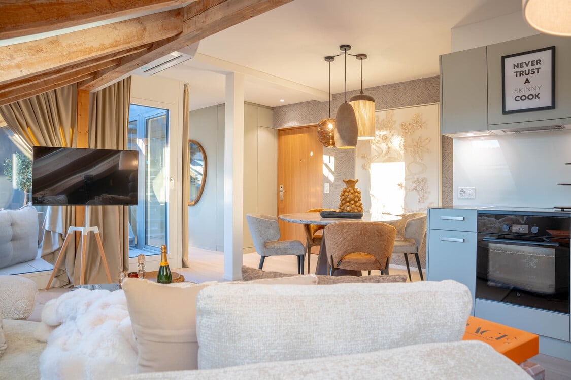 2 ½ rooms furnished flat