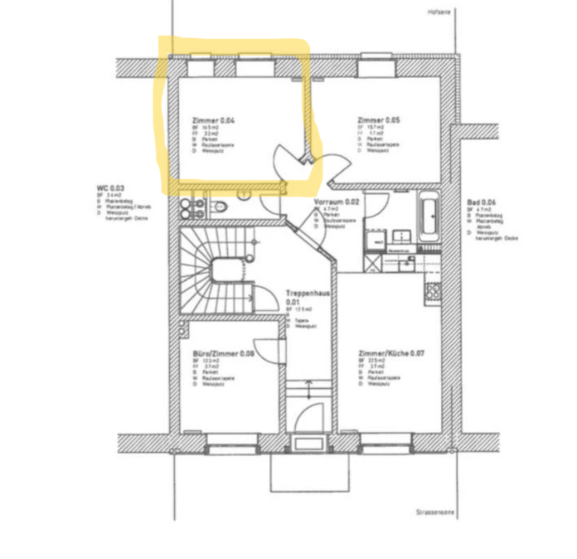 Room in a shared flat