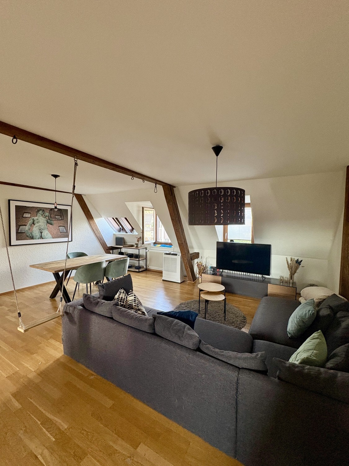 3 ½ rooms roof flat