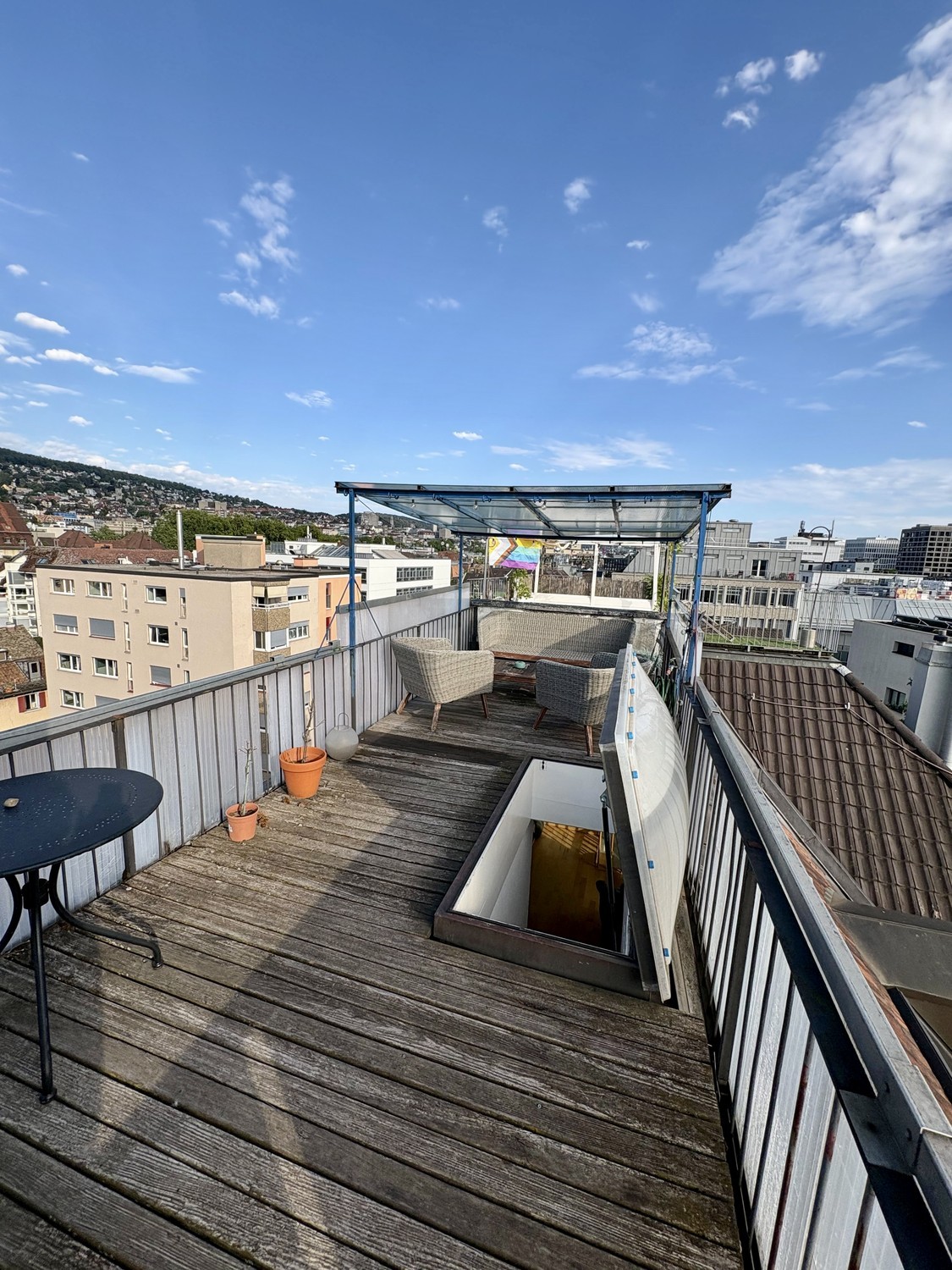 3 ½ rooms roof flat