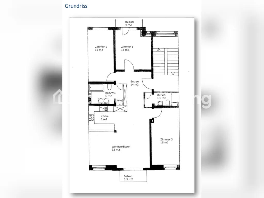 4 ½ rooms apartment