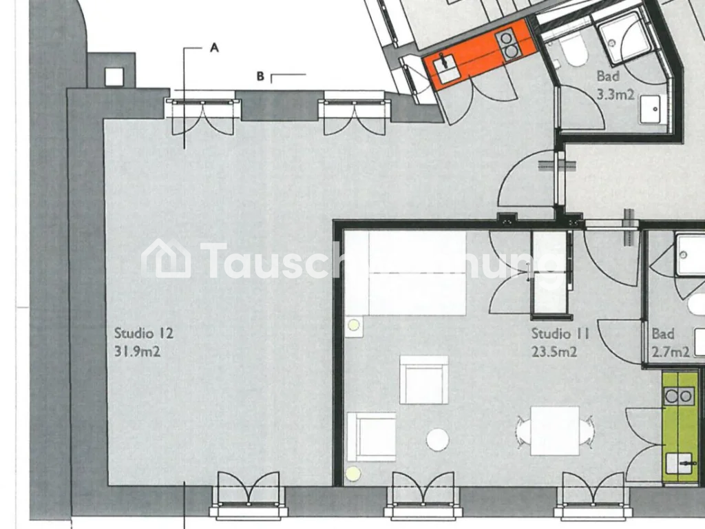 1 ½ room apartment, photo 1 of 2
