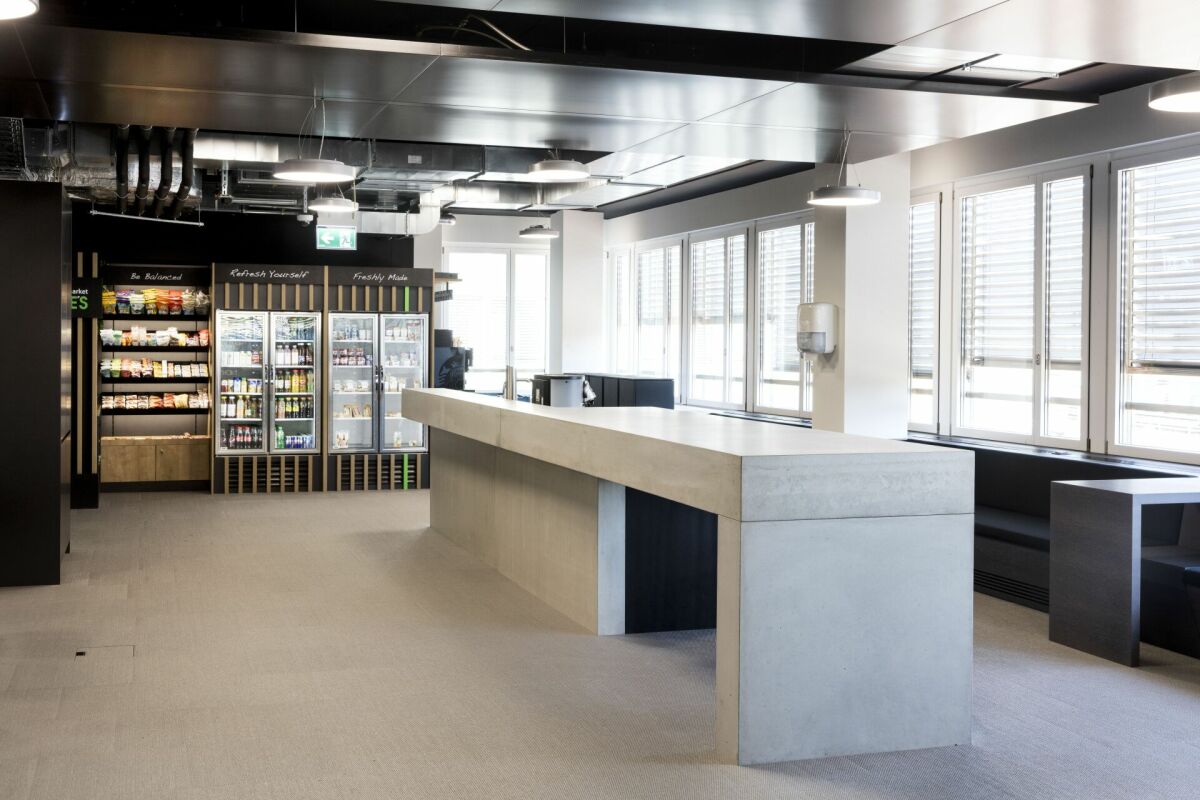 3500m² office