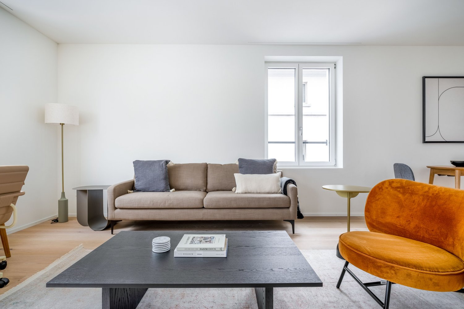 2 rooms furnished flat