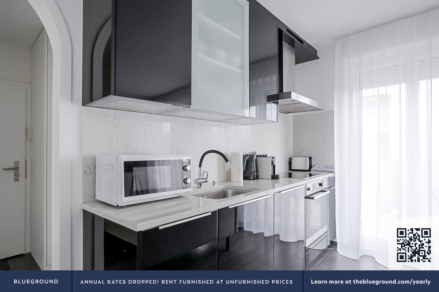 3 ½ rooms furnished flat