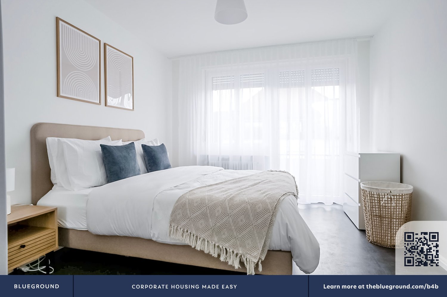 3 ½ rooms furnished flat