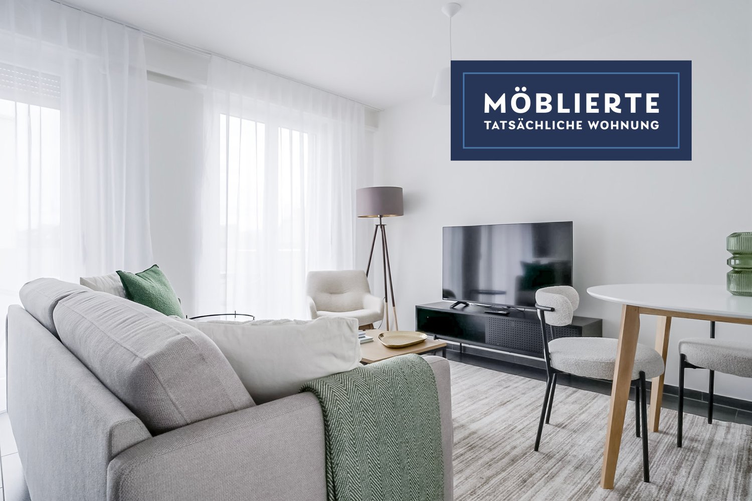 3 ½ rooms furnished flat