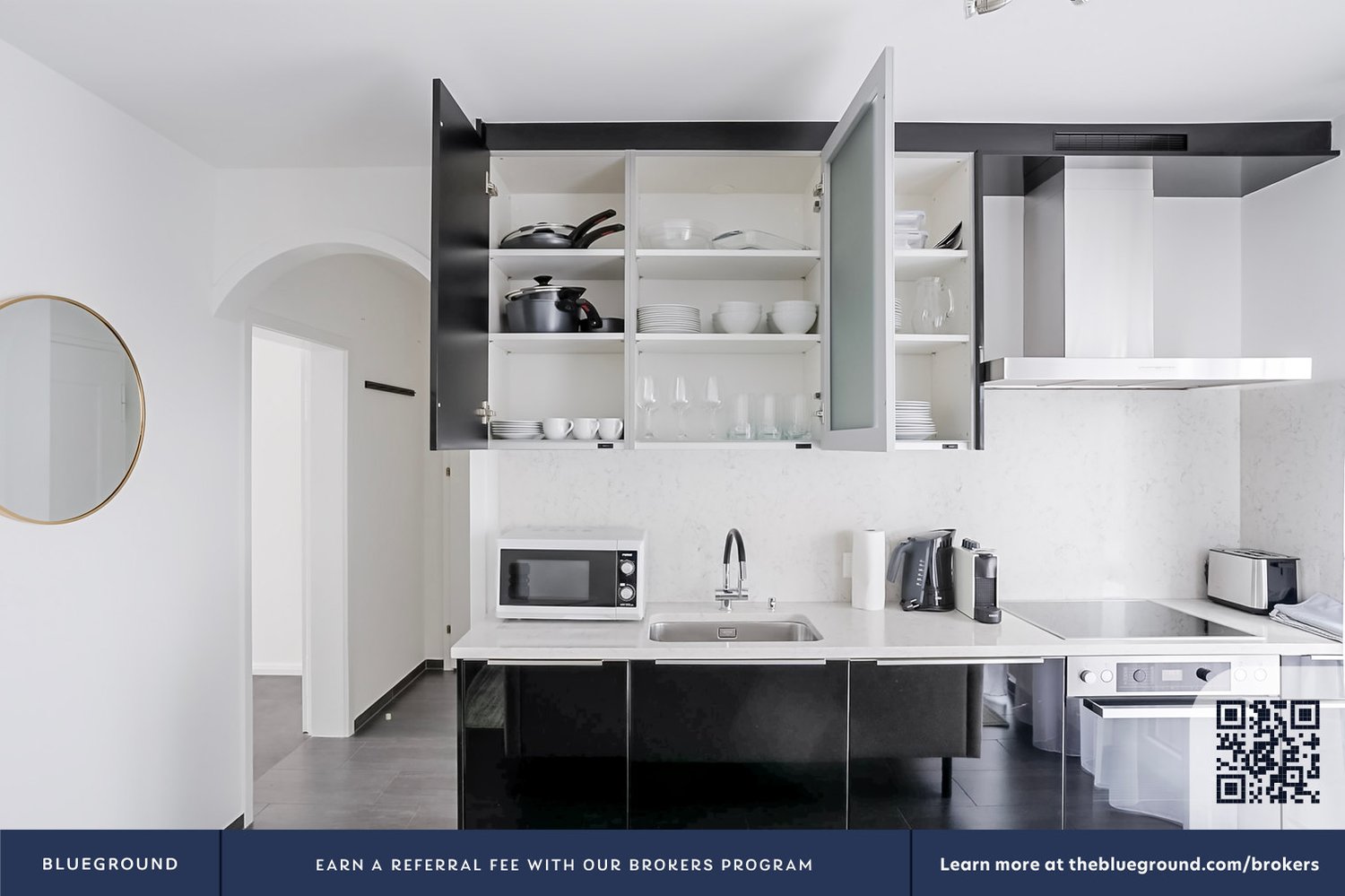 3 ½ rooms furnished flat