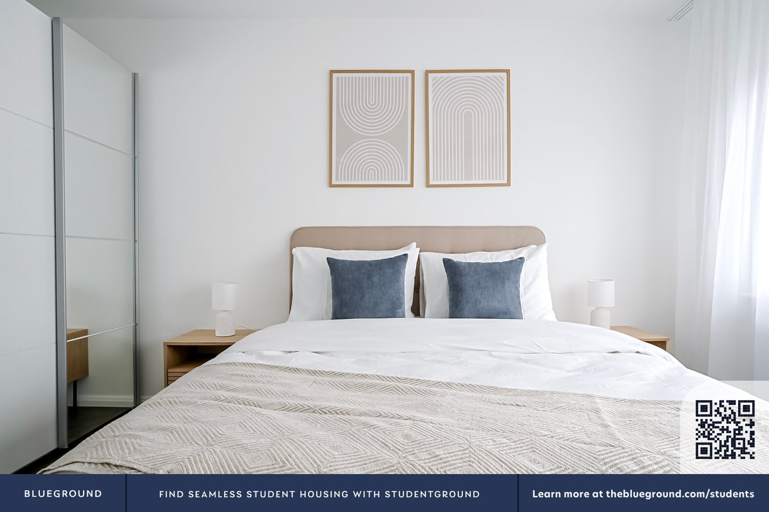 3 ½ rooms furnished flat