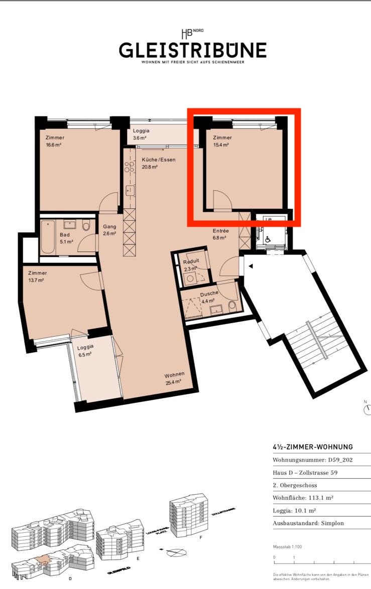 Room in a shared flat