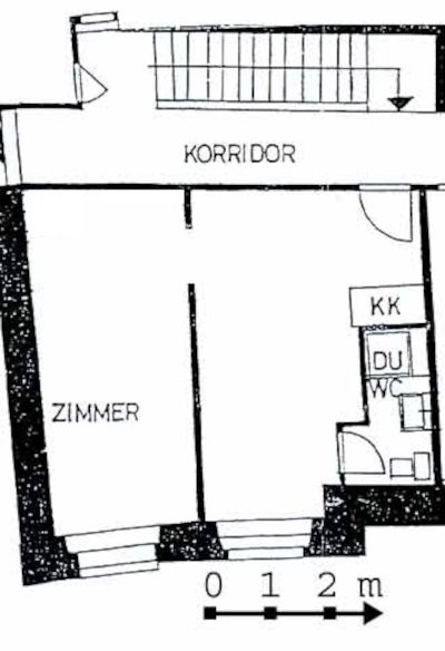 2 rooms apartment