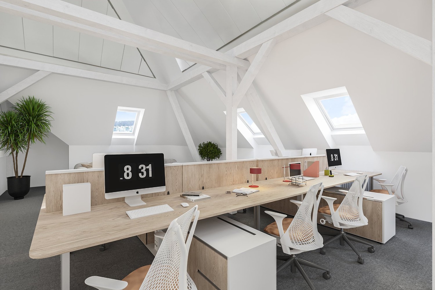 270m² office