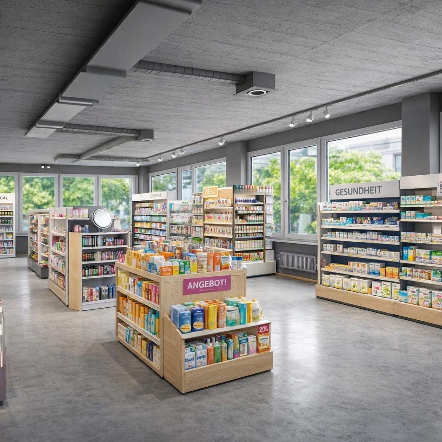 628m² shop