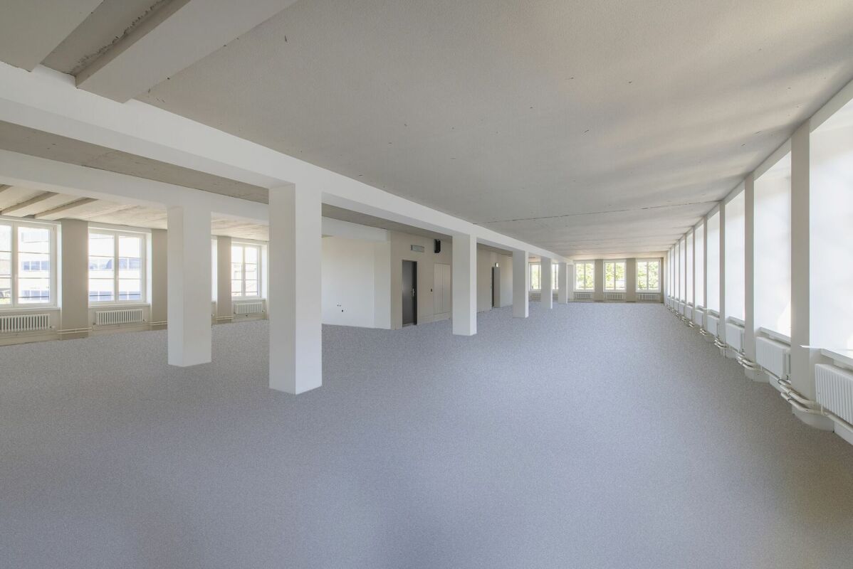 500m² office