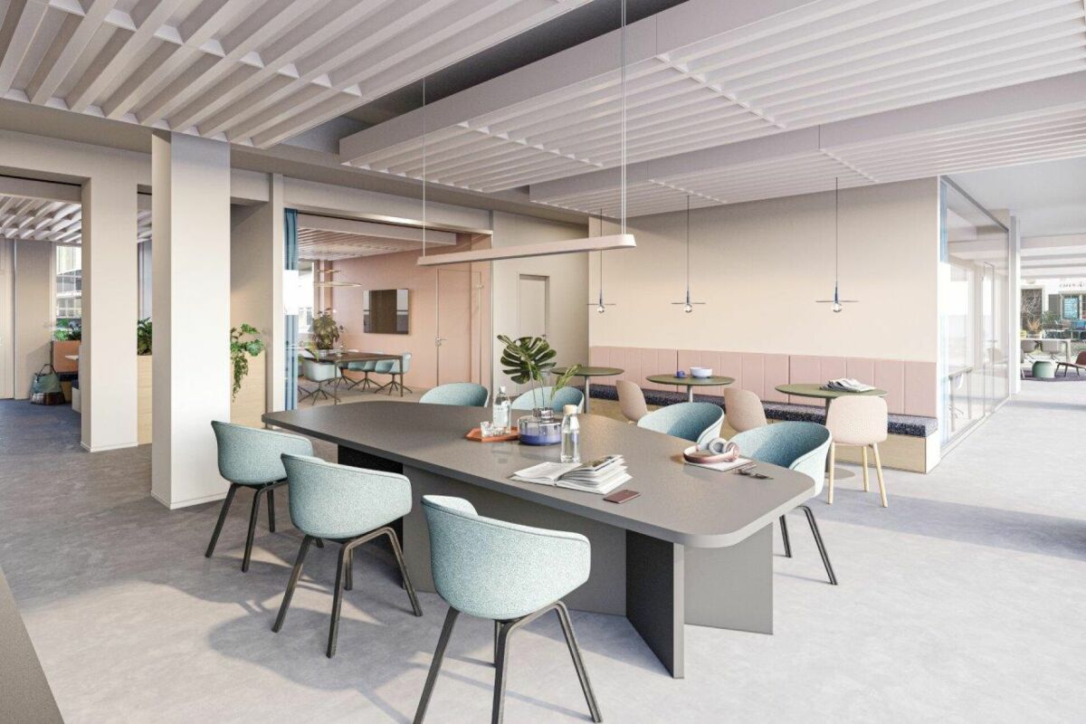 500m² office