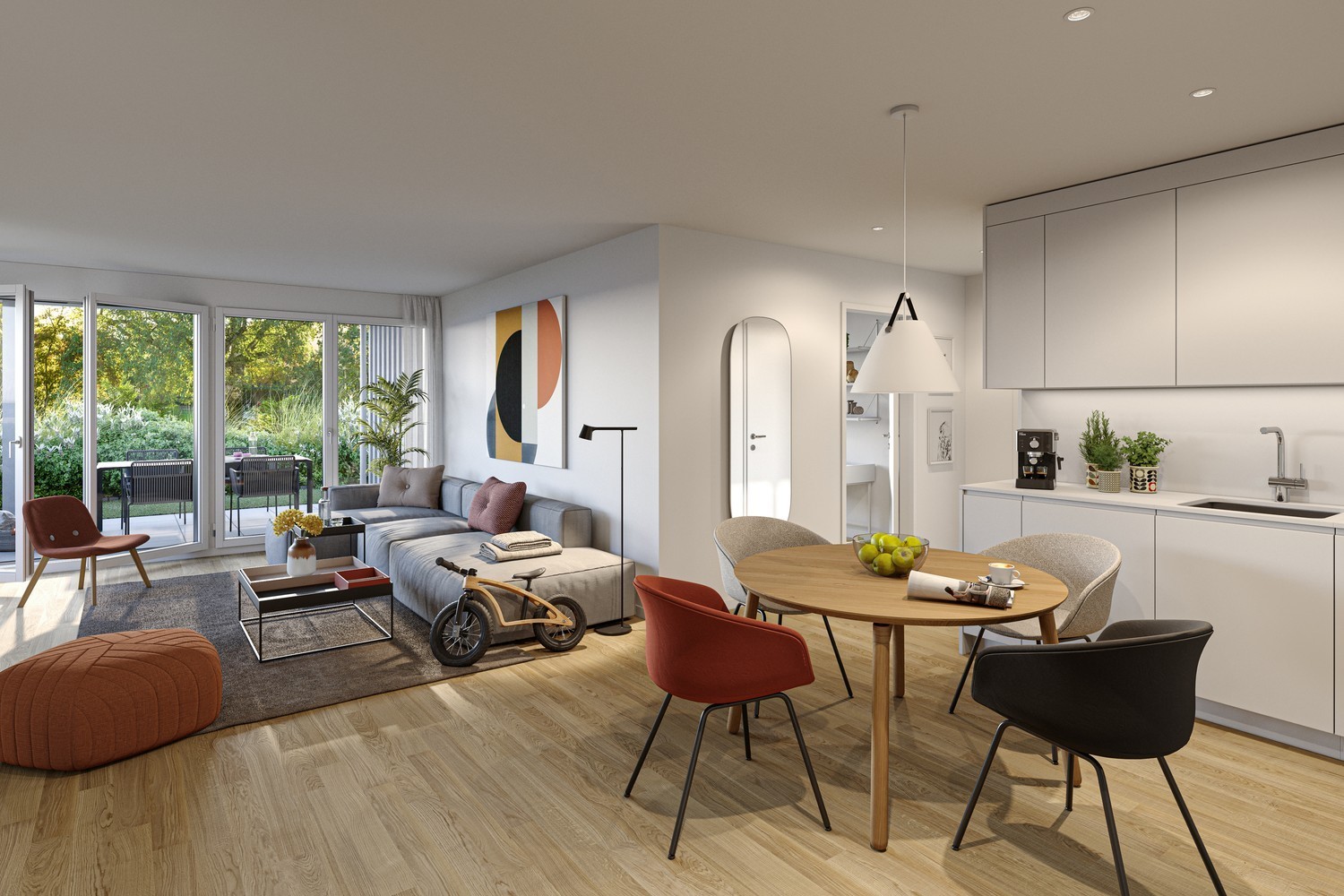 3 ½ rooms apartment