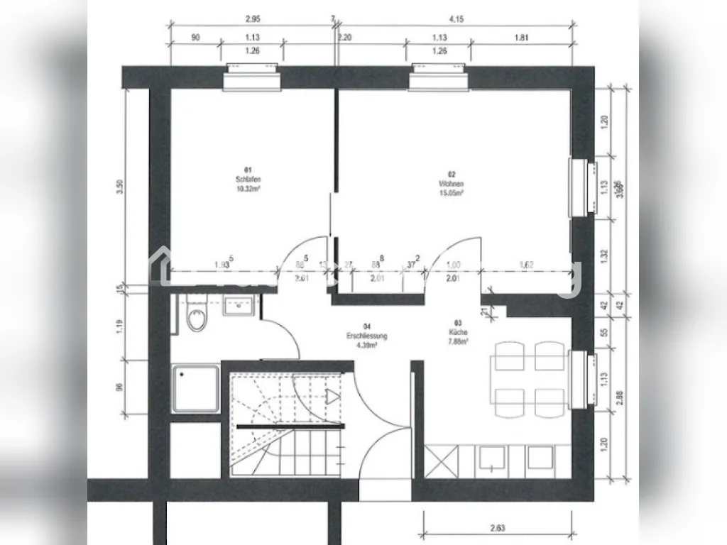 Appartement 2 ½ pièces