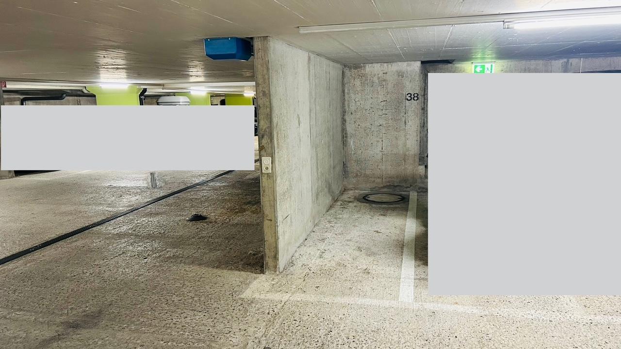 Covered bike parking