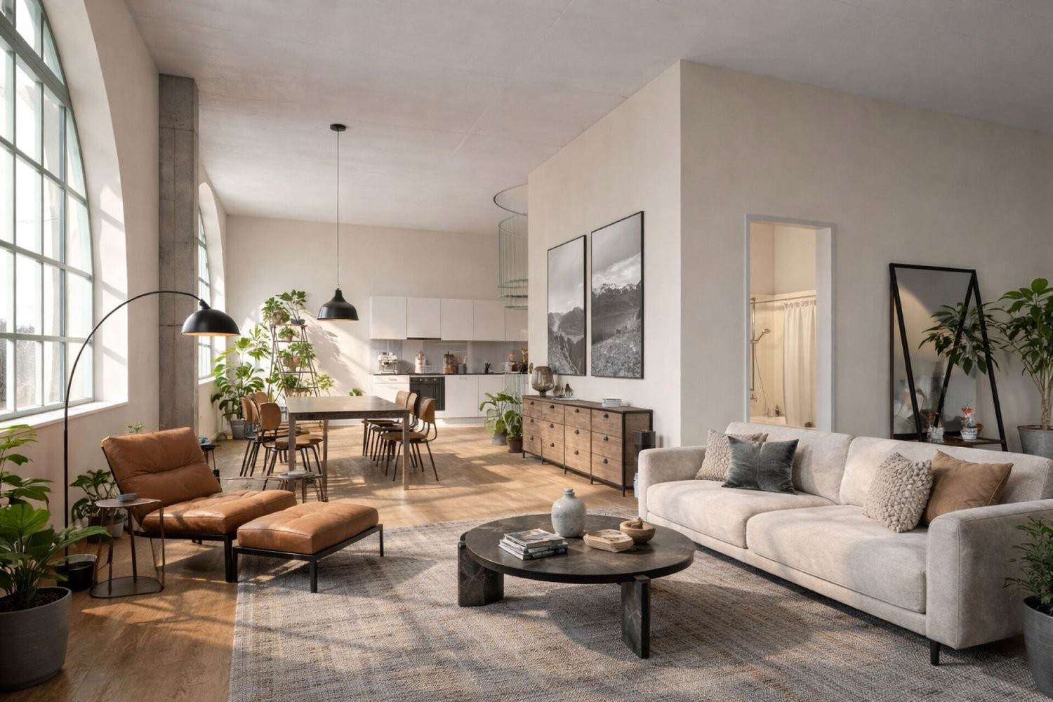 1 ½ rooms loft
