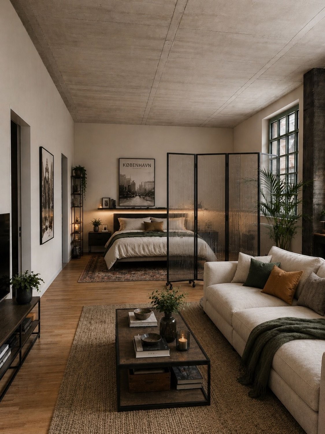 1 ½ rooms loft