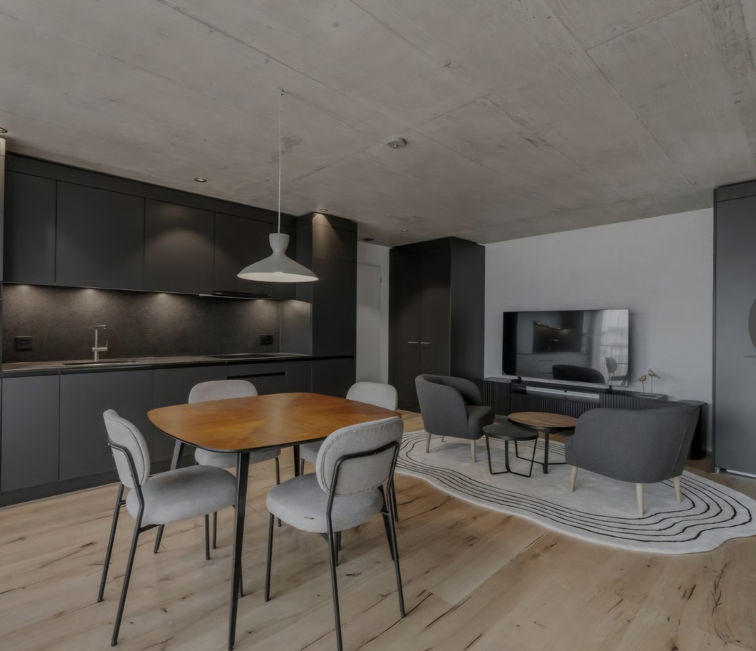1 ½ rooms apartment