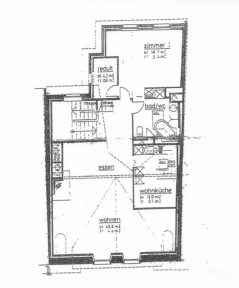 3 ½ rooms apartment