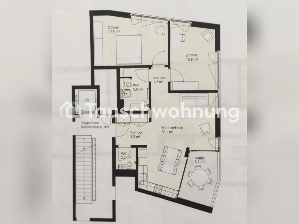3 ½ rooms apartment