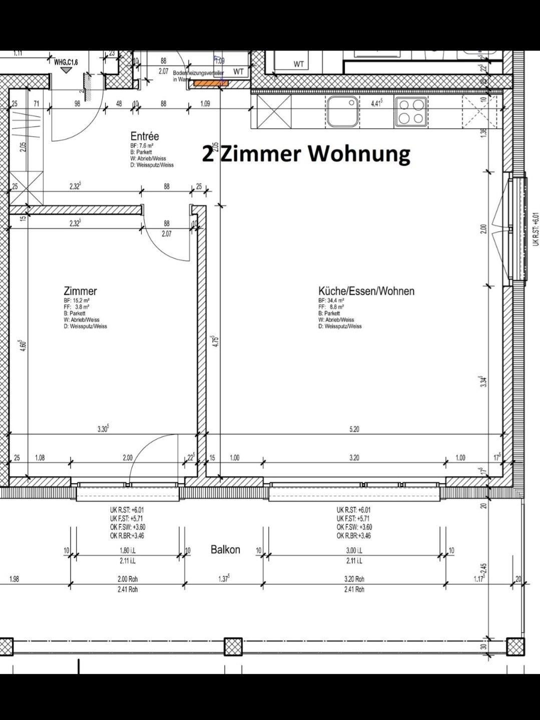 2 rooms apartment