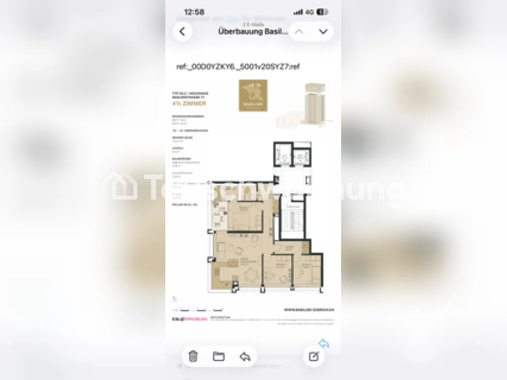 4 ½ rooms apartment