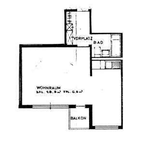 1 ½ rooms apartment, photo 6 of 6