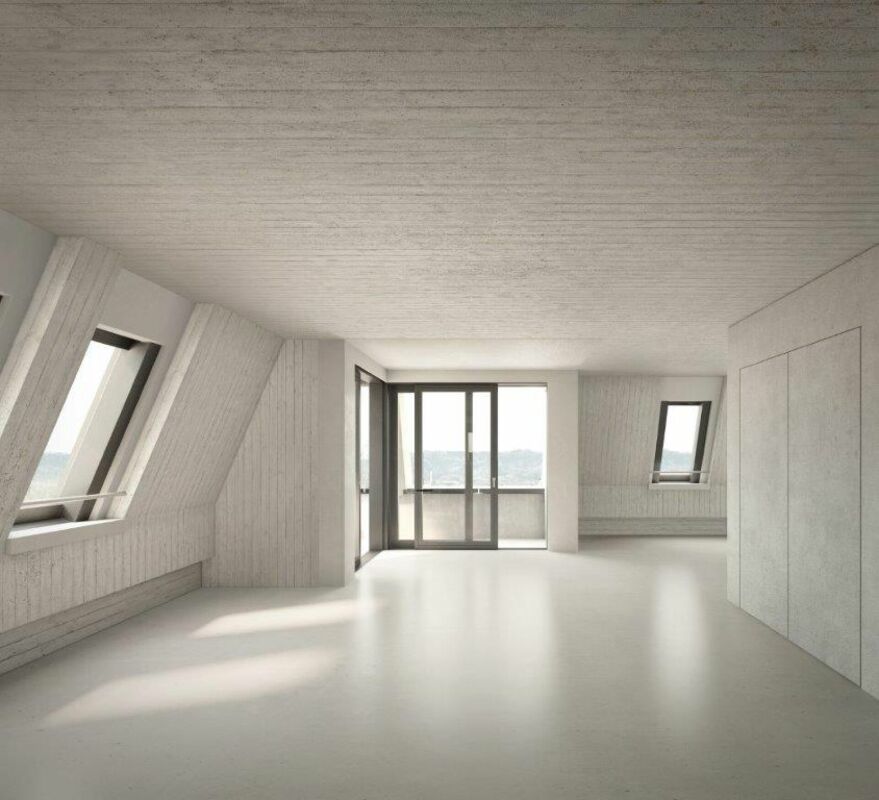 1200m² office