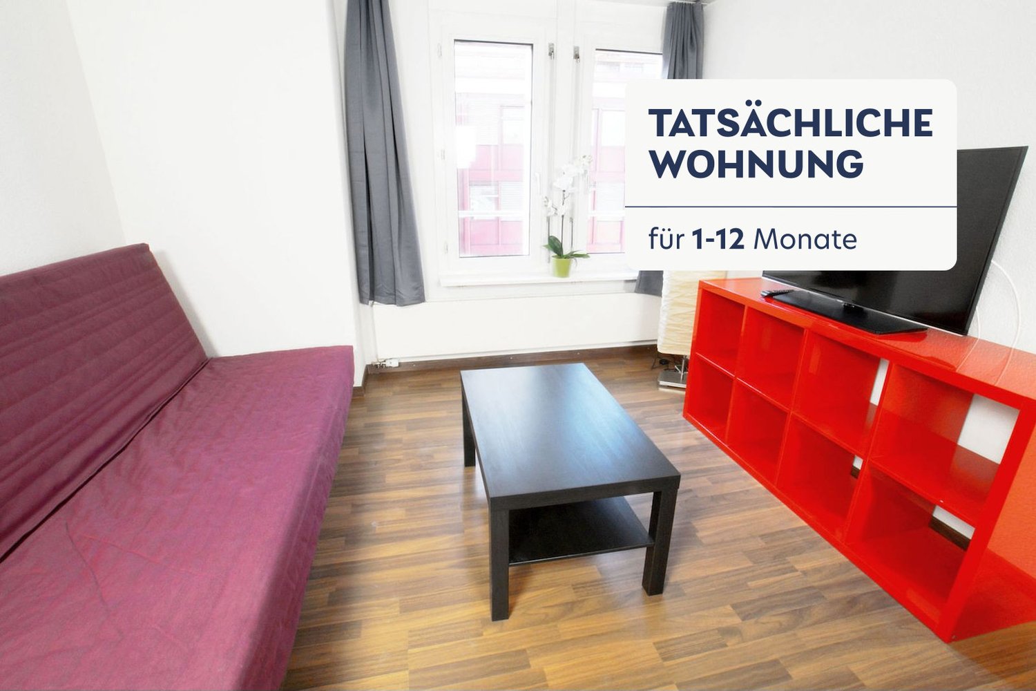 1 rooms furnished flat, photo 1 of 10