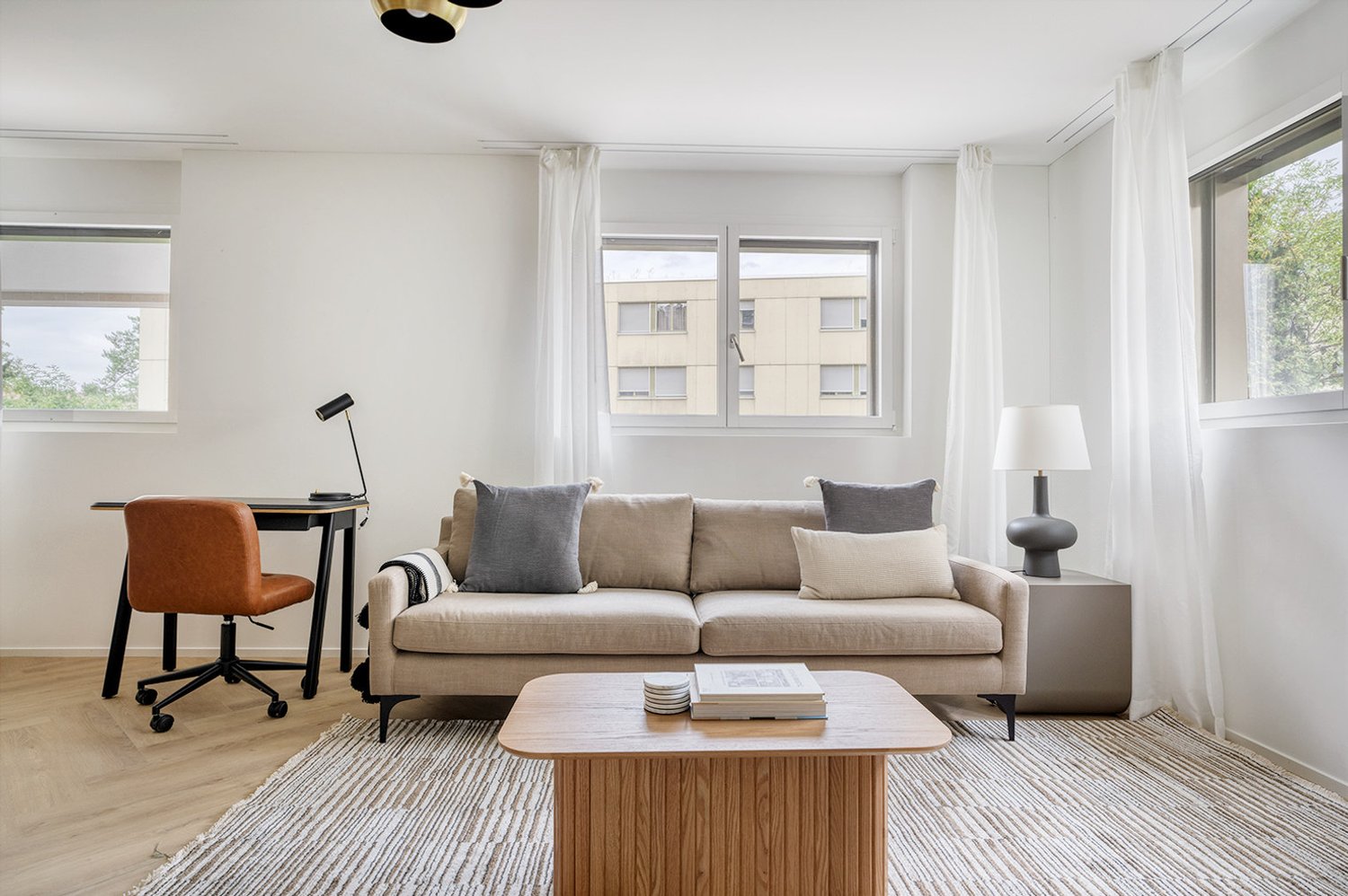 3 ½ pièces appartement meublé