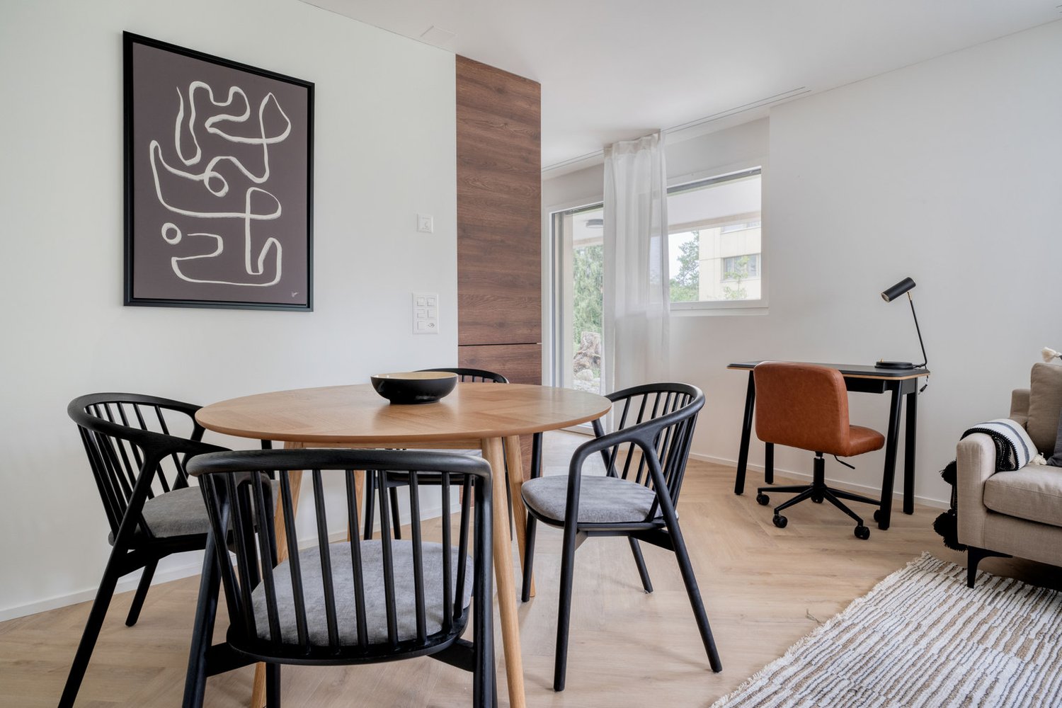 3 ½ pièces appartement meublé