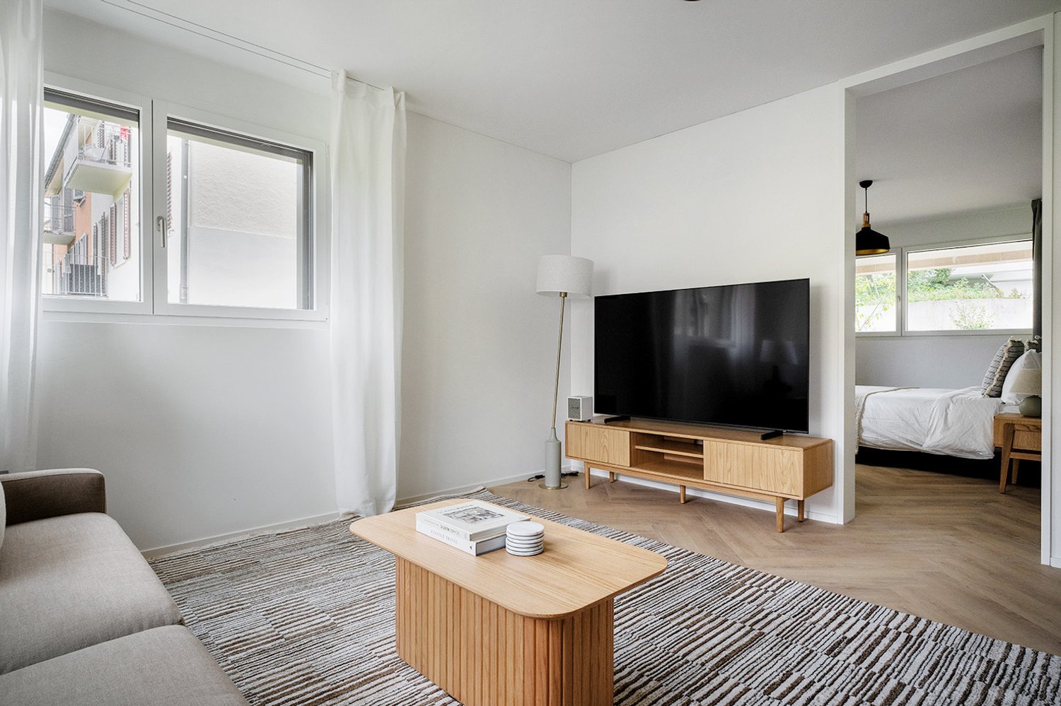 3 ½ pièces appartement meublé