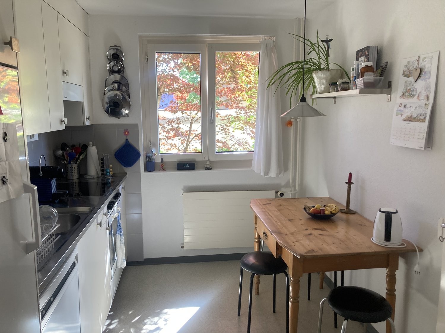3 rooms furnished flat