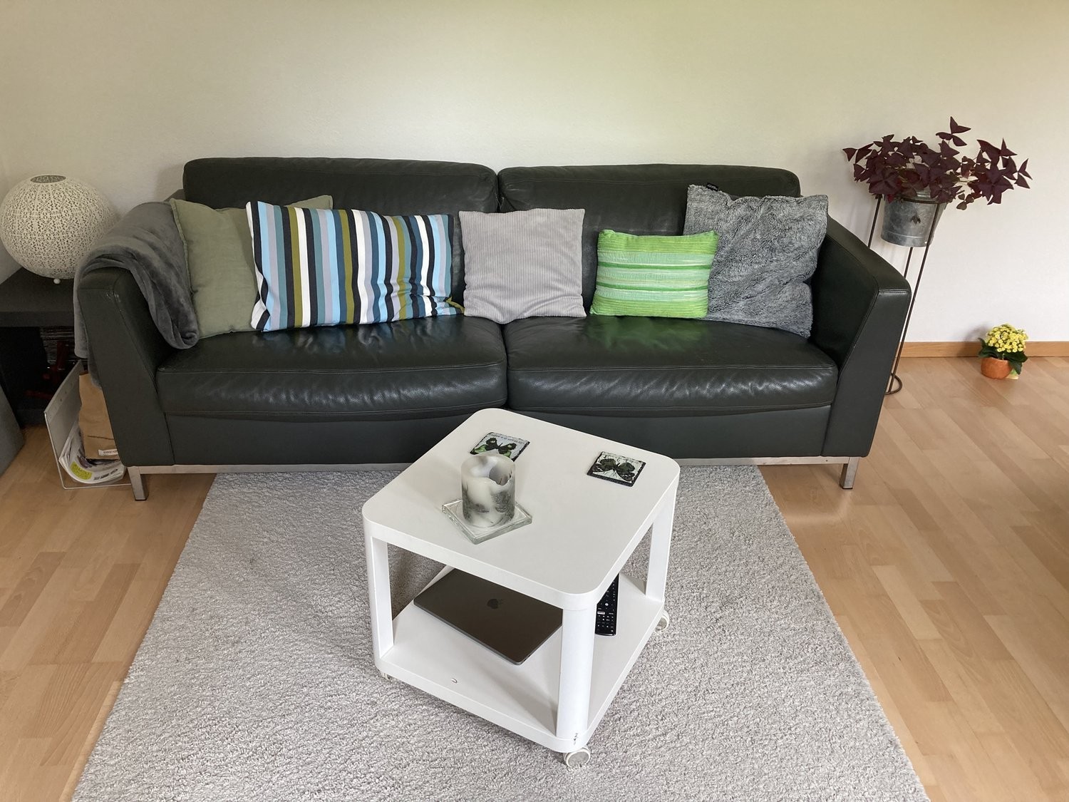 3 rooms furnished flat