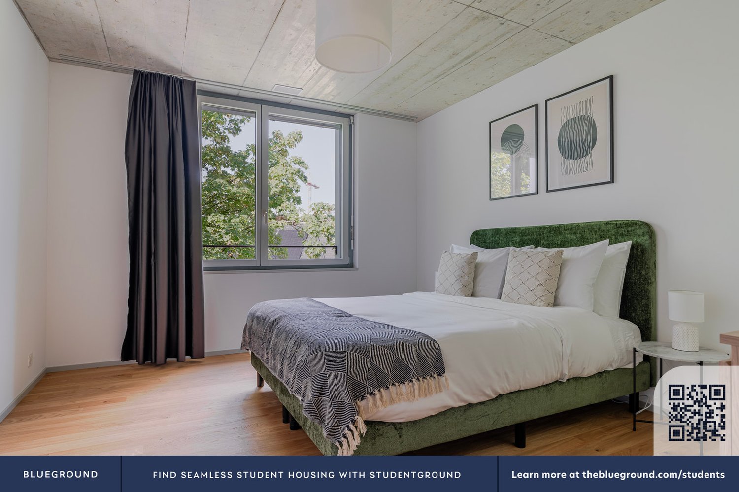 3 ½ rooms furnished flat